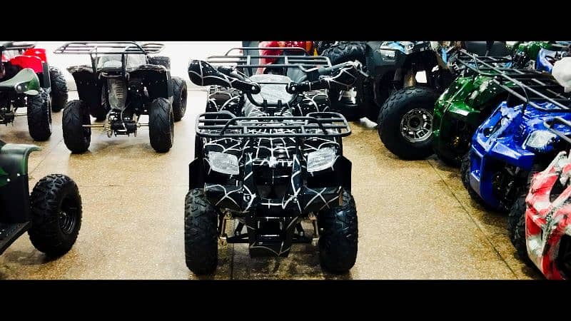 Jeep shape  125cc atv 4 wheel quad bike 4 sell deliver in all over Pk 5