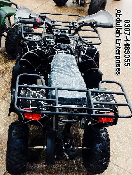 Jeep shape  125cc atv 4 wheel quad bike 4 sell deliver in all over Pk 13