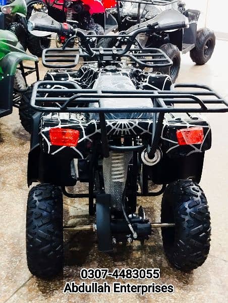 Jeep shape  125cc atv 4 wheel quad bike 4 sell deliver in all over Pk 14