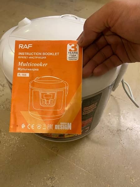 RAF Multi Cooker Electric All in One Multicooker 3