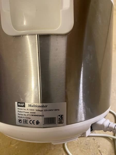 RAF Multi Cooker Electric All in One Multicooker 4