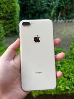 Iphone 8 plus pta approved 256gb with box