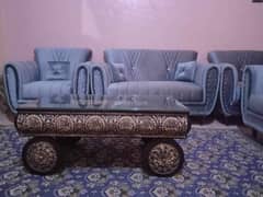 7 sitter sofa set with table 0