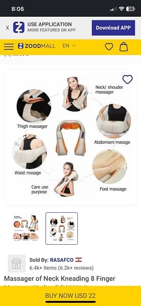 massagers (neck,back and shoulder,foot) 14