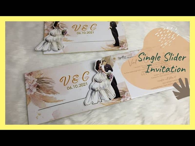 Customize Wedding card 4