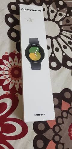 Samsung Galaxy watch 5 with box packed