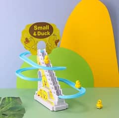 Small Duck Climbing Stairs Toy | Musical Duck Roller Coaster