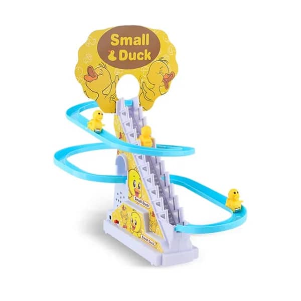 Small Duck Climbing Stairs Toy | Musical Duck Roller Coaster 2