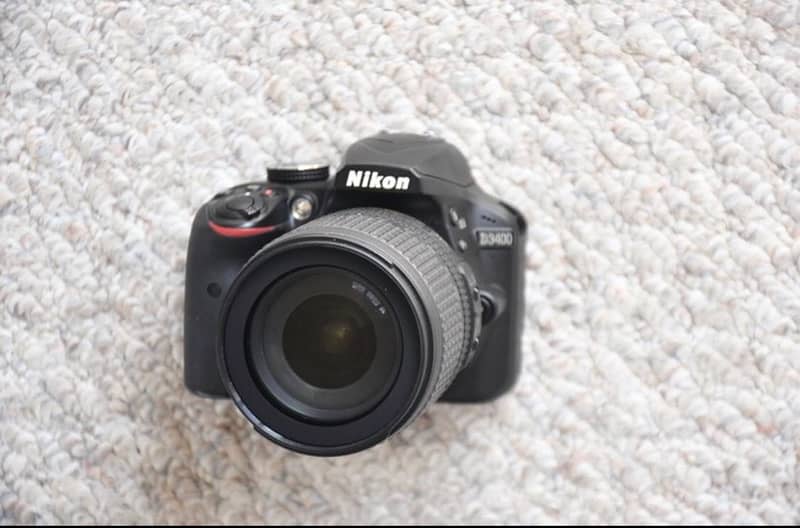 Nikon D3400 2 lenses 1