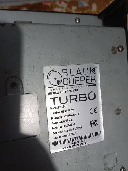 black cooper printer ha used ha 2