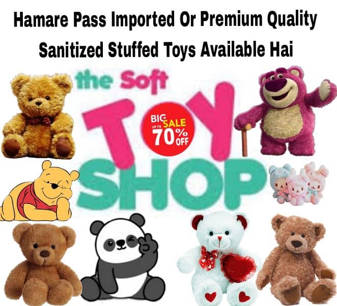 Teddy bear and soft Toys 0