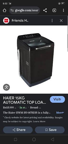 Haier 15 Kg 7