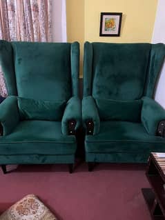 Hugh back chairs