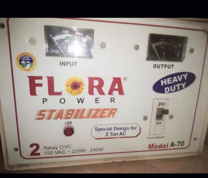 Flora 7000 watts Power Stabilizer 1