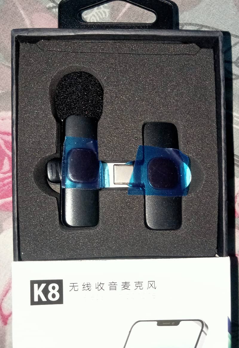 k8 wireless microphone with type C coverter 2