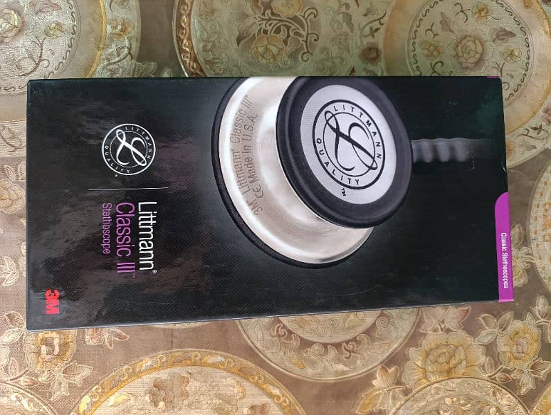 Littmann Classic 3 III Stethoscope - All Black Edition 5803 5