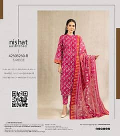 Nishant linen Unstitched winter Collection 2024