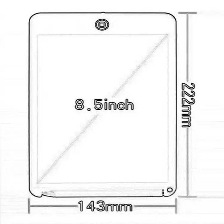 plastic LCD writing tablet 1