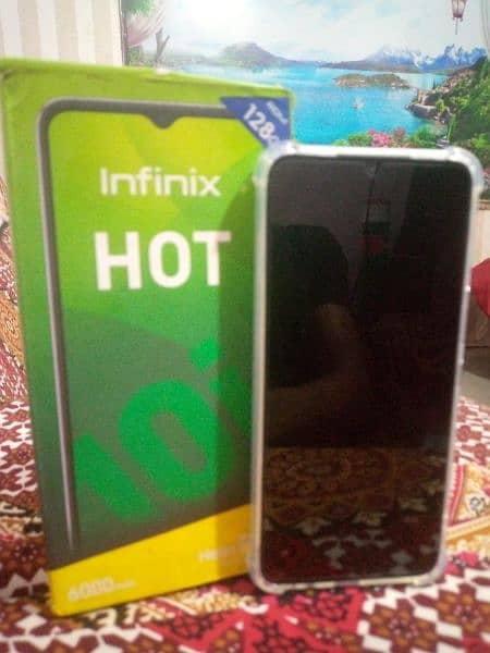 Infinix Hot 10i (4/128) with box(0324-5885282) Call 2