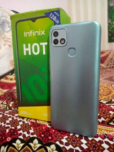 Infinix Hot 10i (4/128) with box(0324-5885282) Call 3