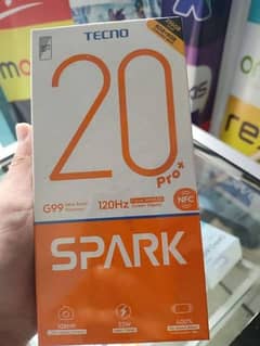 Tecno spark 20 pro box pack New 0