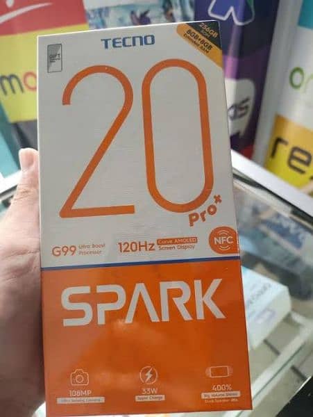 Tecno spark 20 pro box pack New 0