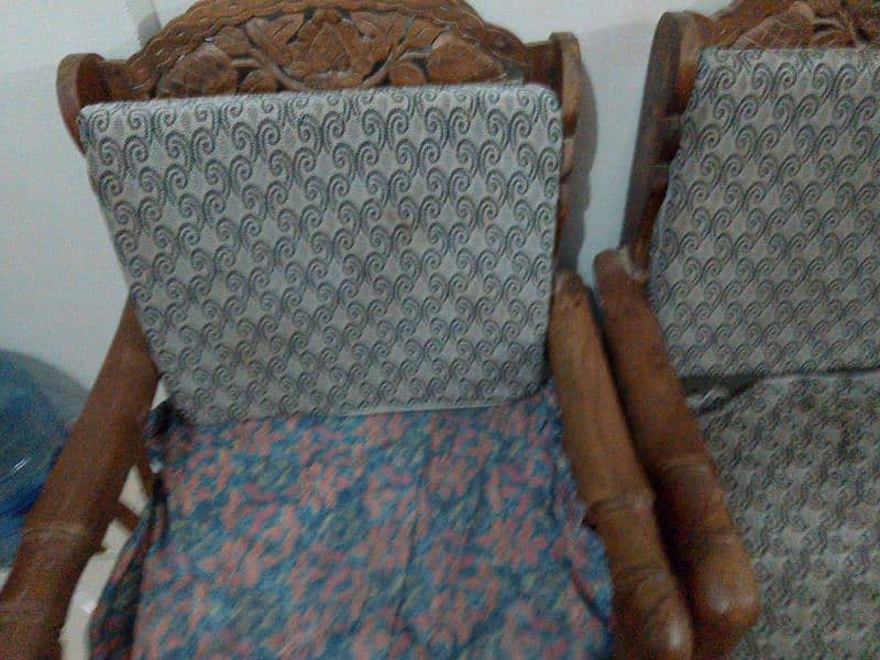 wooden sofa set 2