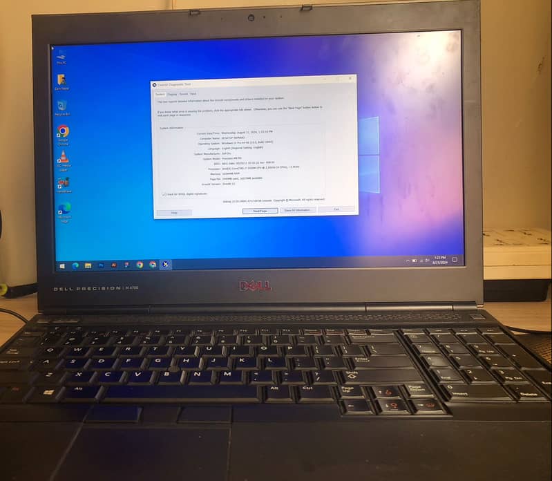 Dell Precision Workstation M4700 16 | 256 SSD | 1GB Graphic | i7 3rd 0