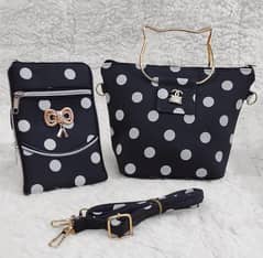 Hand Bags For Girls With Cute Handle And Long Straps