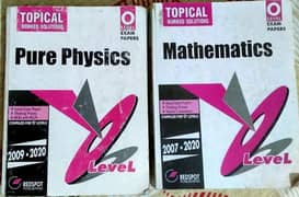 RedSpot Topical Past Papers - O level Maths and Physics Combo.