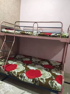 Iron double story bed