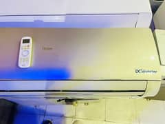 Haier DC inverter 1 season used Heat and cool