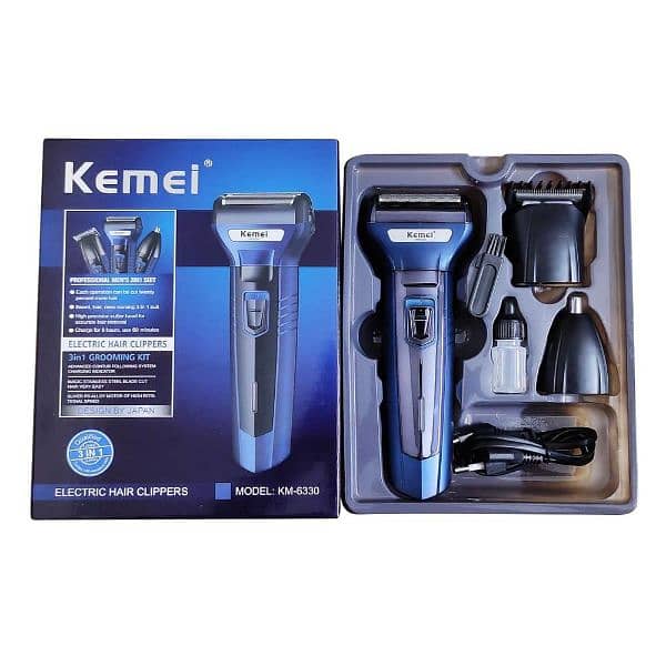 3 in 1 Hair Removal mens Shaver 1