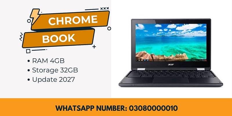 beaconhouse Chromebook available 10/10 condition 0