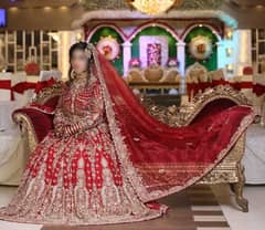 barat dress/ bridal dress / lahenga/ sharara / red bridal dress