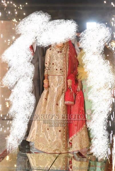 bridal lehnga worn only once. . . 2