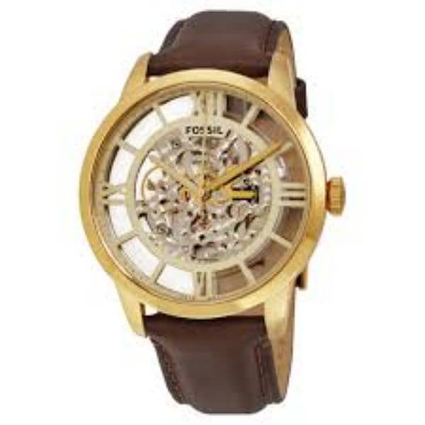 brown leather watch 1