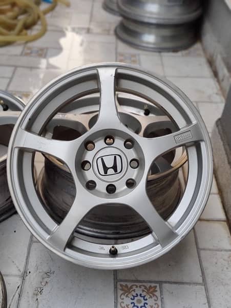 Honda enkei rims 1