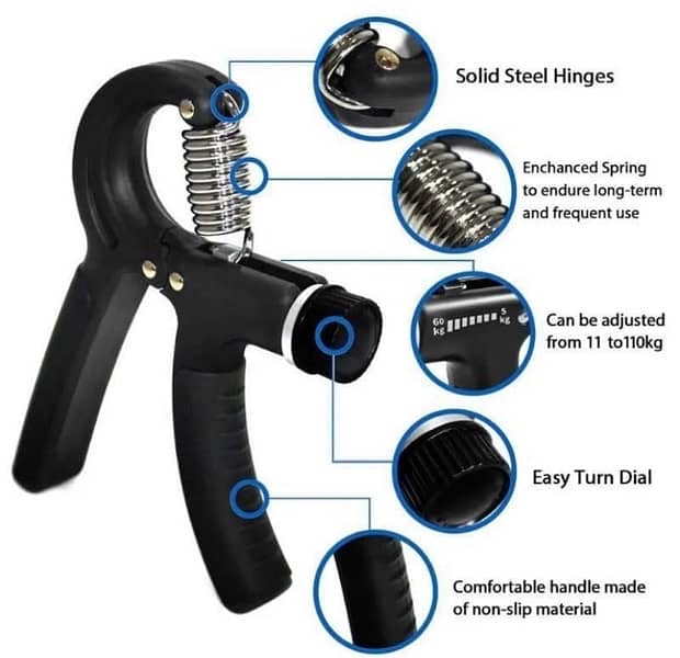 Premium Adjustable Hand Gripper 2