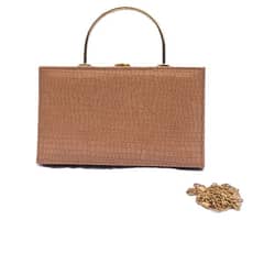 ladies hand bag with long chain