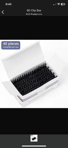 6D Buckle Box | 6D Clip Box | Nano Rings | Micro Rings | 3d Thread