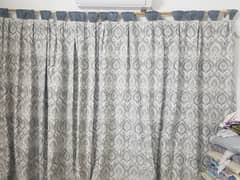 jut fabric curtain set of 5 piece