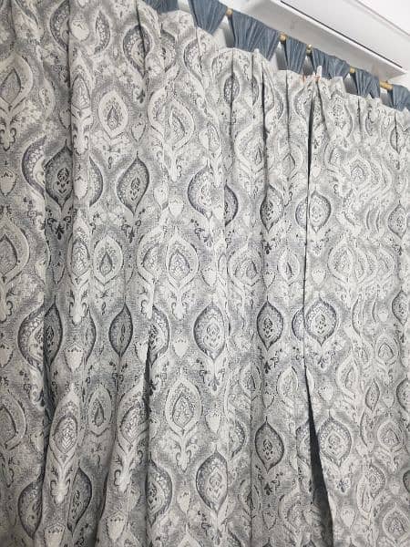 jut fabric curtain set of 5 piece 3