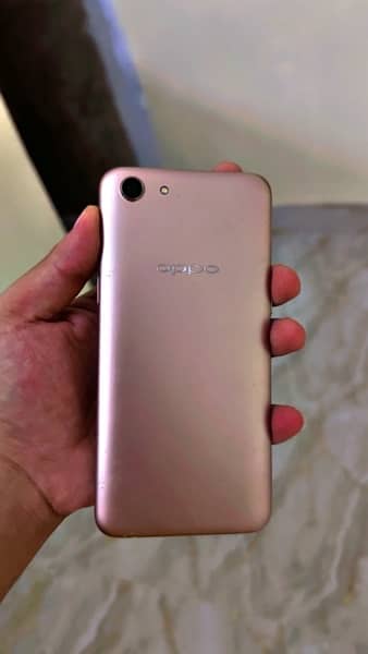 oppo A83 golden colour complete box 0