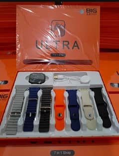 7 in 1 straps Ultra Smartwatch