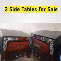 2 Side Tables for Sale 0