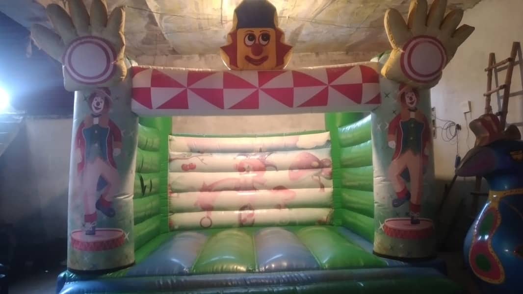 Token Ride Jumping castle whole setup for sale 1