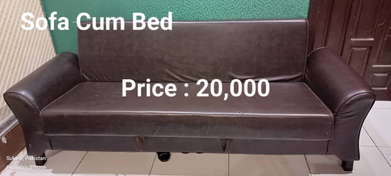 Sofa Cum Bed And 9 Seater Sofa 0