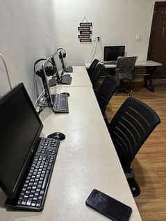 COMPLETE FURNISHED OFFICE