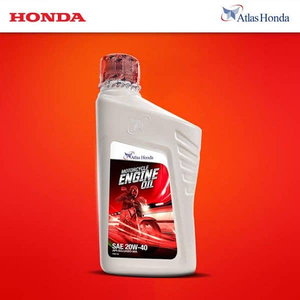 Atlas Honda Genuine Engine Oil CD70 Pridor CG125 CB150F 1